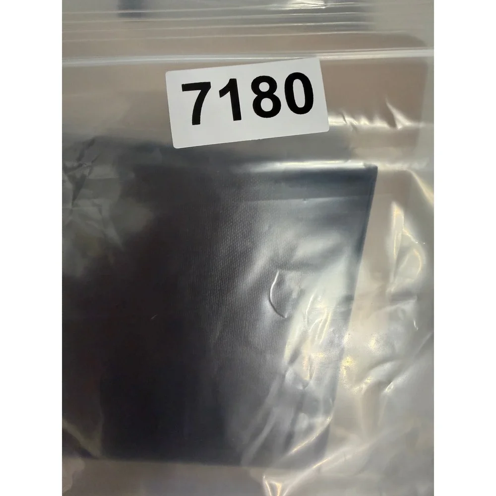 YSL Saint Laurent Paris Leather Card Holder Black Mirror Case Business Luxury